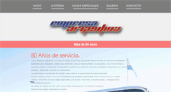 Desktop Screenshot of empargentina.com