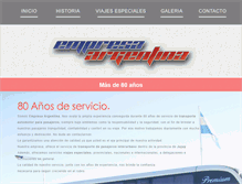 Tablet Screenshot of empargentina.com